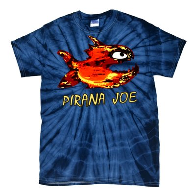 Pirana Fish Joe Funny Fishing Gift Tie-Dye T-Shirt