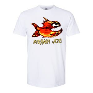 Pirana Fish Joe Funny Fishing Gift Softstyle CVC T-Shirt