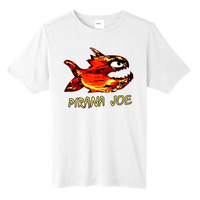 Pirana Fish Joe Funny Fishing Gift Tall Fusion ChromaSoft Performance T-Shirt