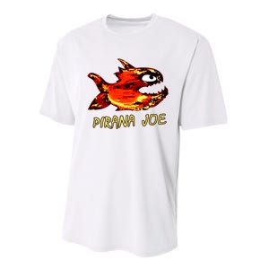 Pirana Fish Joe Funny Fishing Gift Performance Sprint T-Shirt