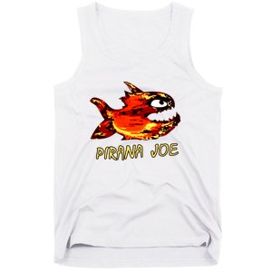 Pirana Fish Joe Funny Fishing Gift Tank Top