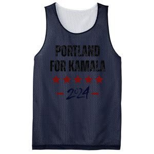 Portland For Kamala 2024 Dnc Kamala Harris Supporter Mesh Reversible Basketball Jersey Tank