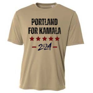 Portland For Kamala 2024 Dnc Kamala Harris Supporter Cooling Performance Crew T-Shirt