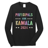 Principals For Kamala 2024 47th Joyful Warrior Long Sleeve Shirt