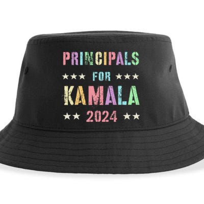 Principals For Kamala 2024 47th Joyful Warrior Sustainable Bucket Hat