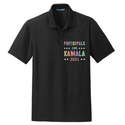 Principals For Kamala 2024 47th Joyful Warrior Dry Zone Grid Polo