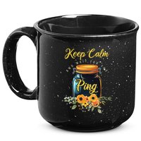 Preserving Food Keep Calm And Wait For The Ping Home Canning 15oz Campfire Ceramic Mug