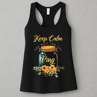 Preserving Food Keep Calm And Wait For The Ping Home Canning Womens Tank Top