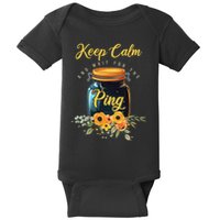 Preserving Food Keep Calm And Wait For The Ping Home Canning Baby Bodysuit
