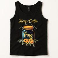 Preserving Food Keep Calm And Wait For The Ping Home Canning Tank Top