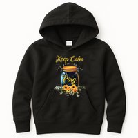Preserving Food Keep Calm And Wait For The Ping Home Canning Kids Hoodie