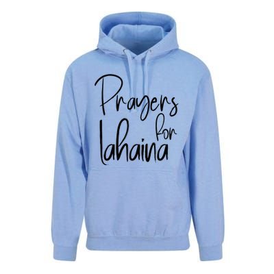 Prayers For Lahaina Praying For Maui Unisex Surf Hoodie