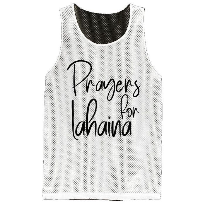 Prayers For Lahaina Praying For Maui Mesh Reversible Basketball Jersey Tank