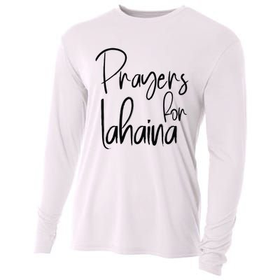 Prayers For Lahaina Praying For Maui Cooling Performance Long Sleeve Crew