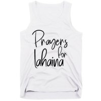 Prayers For Lahaina Praying For Maui Tank Top