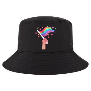 Pride Flag Lgbtq Love Gift Cool Comfort Performance Bucket Hat