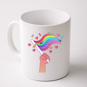 Pride Flag Lgbtq Love Gift Coffee Mug