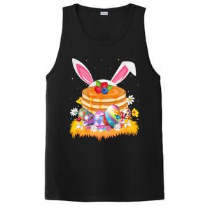 Pancake Food Lover Easter Egg Funny Pancake Easter Sunday Cute Gift PosiCharge Competitor Tank