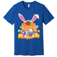 Pancake Food Lover Easter Egg Funny Pancake Easter Sunday Cute Gift Premium T-Shirt