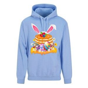 Pancake Food Lover Easter Egg Funny Pancake Easter Sunday Cute Gift Unisex Surf Hoodie