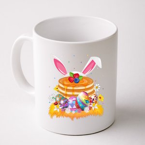 Pancake Food Lover Easter Egg Funny Pancake Easter Sunday Cute Gift Coffee Mug