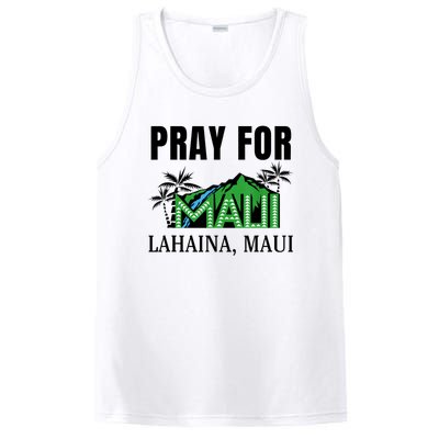 Pray For Lahaina Maui Hawaii Strong Wildfire Support PosiCharge Competitor Tank