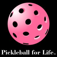 Pickleball For Life Pink Backpack