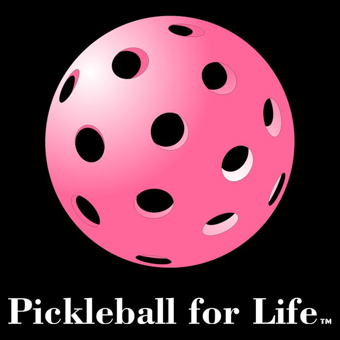 Pickleball For Life Pink Backpack