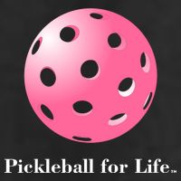 Pickleball For Life Pink Adult Drive Performance Visor