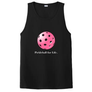 Pickleball For Life Pink PosiCharge Competitor Tank