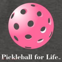 Pickleball For Life Pink Vector Backpack
