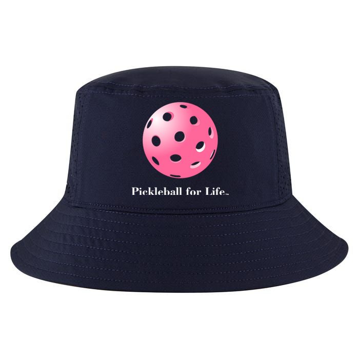 Pickleball For Life Pink Cool Comfort Performance Bucket Hat