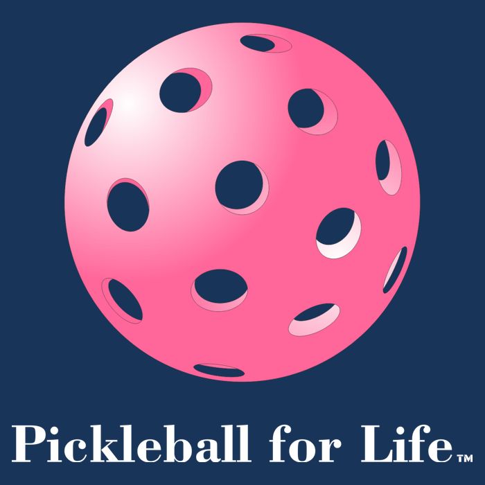 Pickleball For Life Pink Cooling Performance Crew T-Shirt
