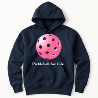 Pickleball For Life Pink Hoodie