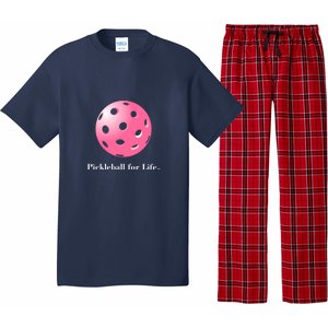 Pickleball For Life Pink Pajama Set