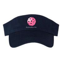 Pickleball For Life Pink Valucap Bio-Washed Visor