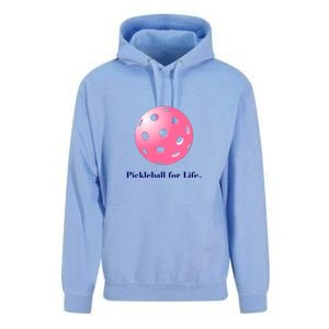 Pickleball For Life Pink Unisex Surf Hoodie