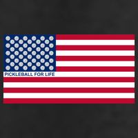 Pickleball For Life Flag Pickleball Flag Tumbler