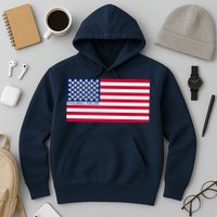 Pickleball For Life Flag Pickleball Flag Hoodie