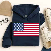 Pickleball For Life Flag Pickleball Flag Hoodie