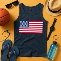 Pickleball For Life Flag Pickleball Flag Tank Top