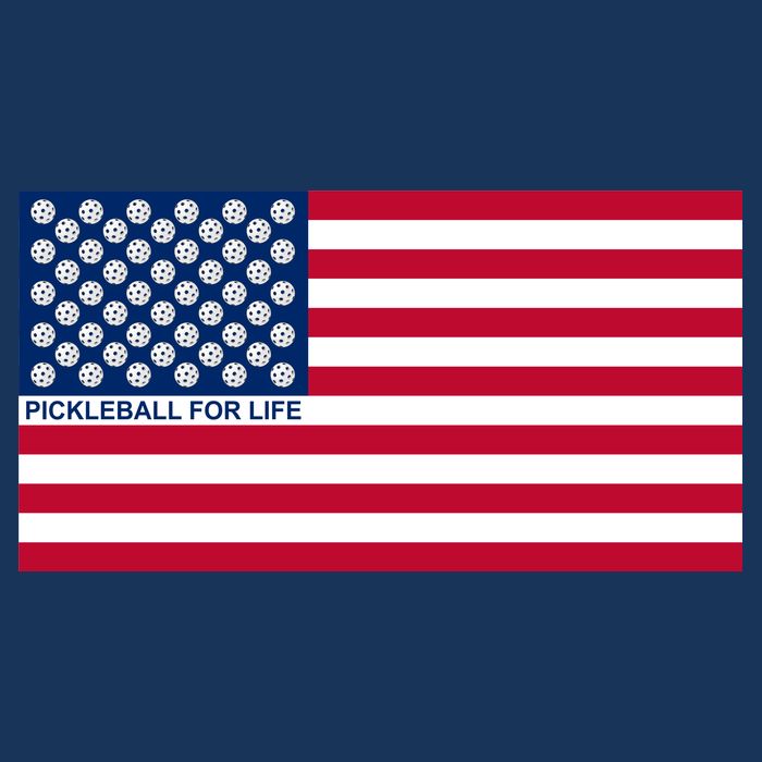 Pickleball For Life Flag Pickleball Flag Tank Top