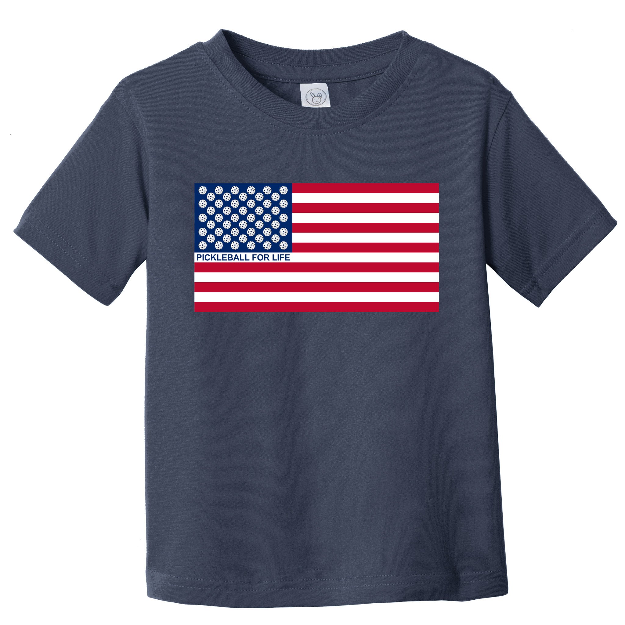 Pickleball For Life Flag Pickleball Flag Toddler T-Shirt