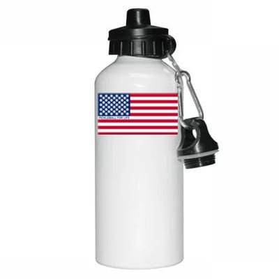 Pickleball For Life Flag Pickleball Flag Aluminum Water Bottle