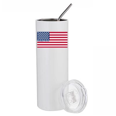 Pickleball For Life Flag Pickleball Flag Stainless Steel Tumbler