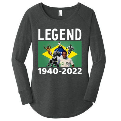 Pele Football Legend Women's Perfect Tri Tunic Long Sleeve Shirt