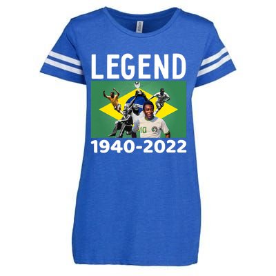 Pele Football Legend Enza Ladies Jersey Football T-Shirt