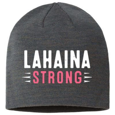 Pray For Lahaina Maui Hawaii Strong Gift Support Maui Sustainable Beanie