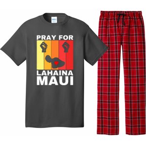 Pray For Lahaina Maui Hawaii Strong Wildfire Support Gift Pajama Set