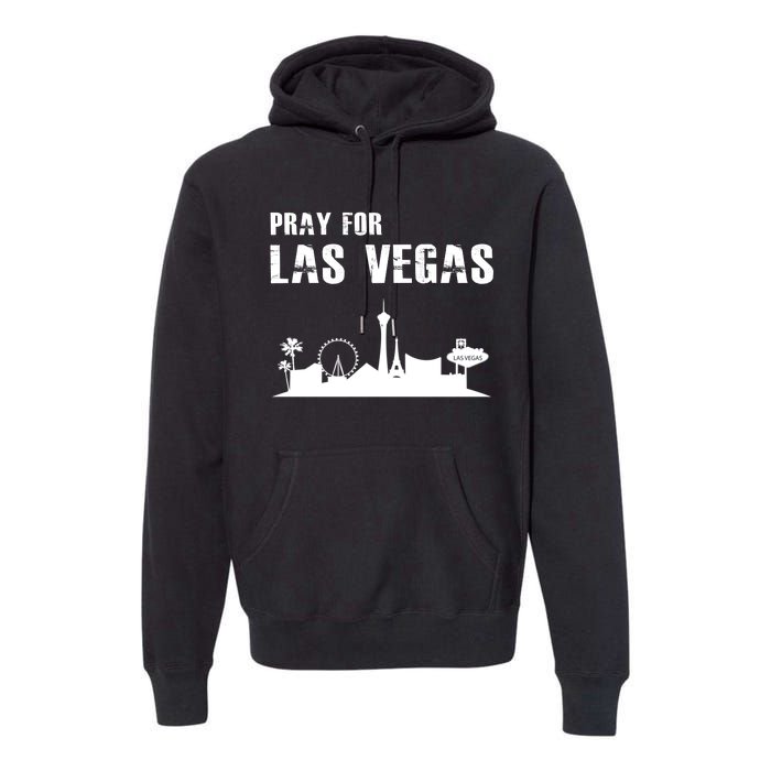 Pray For Las Vegas Premium Hoodie